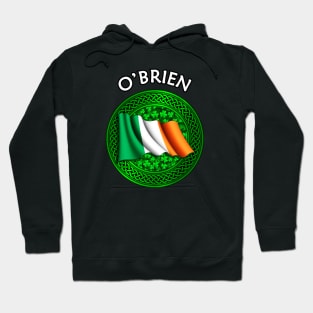 Irish Flag Shamrock Celtic Knot - O'Brien Hoodie